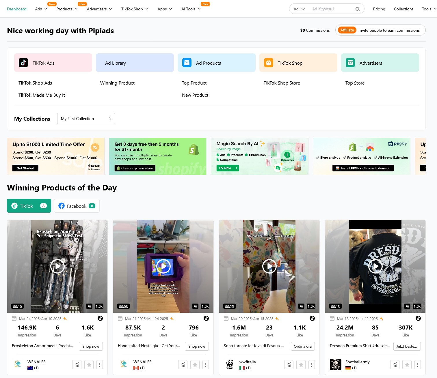 How To Find Amazing Game-Changing Winning Products And Ads With Pipiads In 2025 winning products for dropshipping pipiads