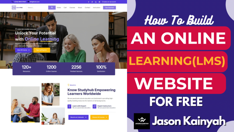 How To Build A Gorgeous Online Course Website With WordPress - 100% FREE